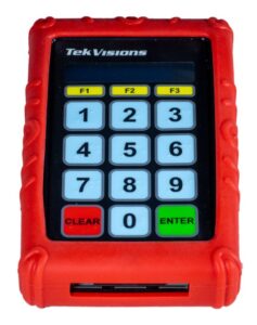 Armour Pad Front View Red Rich Pic